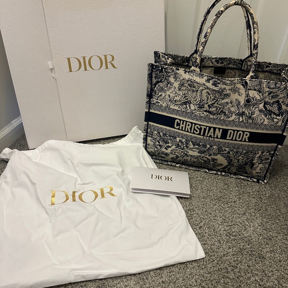Christian Dior Large Book Tote - Picture 1 of 7